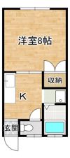 エクセレント開の間取り画像