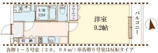 サンレジデンスの間取り画像