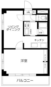 ガーデンヒルズ市ヶ谷の間取り画像