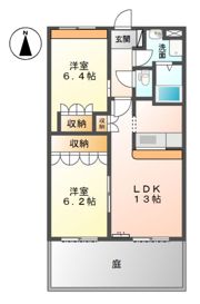 グレイス ヴィラの間取り画像