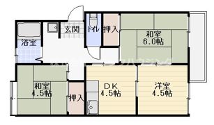 K.グリーンアネックスの間取り画像