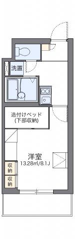 レオパレスサランズ日吉の間取り画像