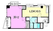 セントラルハイム壱番館の間取り画像
