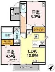 エルノワールの間取り画像
