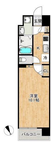 ミッツ・メロディアの間取り画像