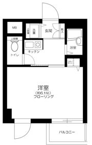 アイディ西小山の間取り画像