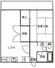 サンビレッジAKIの間取り画像