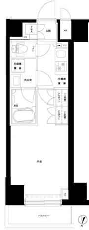 ルーブル東十条の間取り画像