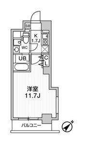 ドゥーエ東高円寺の間取り画像