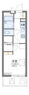 レオパレスアウトゥーノの間取り画像