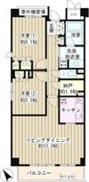ピュアステージ千歳船橋の間取り画像