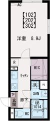 イクシオ島根の間取り画像