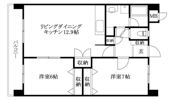 CITY SPIRE東石井の間取り画像