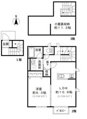 ミント武蔵野の間取り画像