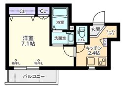 メープルハウス和泉の間取り画像