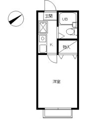 スカイピア二子新地の間取り画像