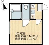 シャンテ小菅Ⅱの間取り画像