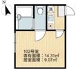 シャンテ小菅Ⅱの間取り画像
