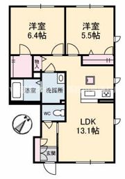 シャーメゾン アルージュの間取り画像