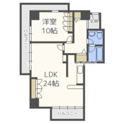 ザ・グランドビュー・オオサカの間取り画像