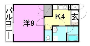 フェアリーヒルズ朝日ヶ丘の間取り画像