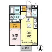 ISHIKAWA HILLS Ⅶの間取り画像
