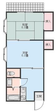 ミヨシコーポ志木の間取り画像