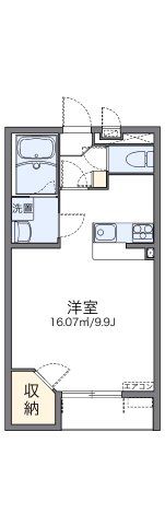 レオネクストセイントの間取り画像
