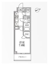 レジディア新御徒町Ⅱの間取り画像