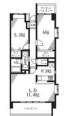 アルビオ北新横浜の間取り画像
