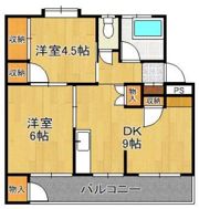 COBOL kuzuharaの間取り画像