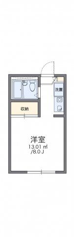 レオパレス中曽根Ⅰの間取り画像