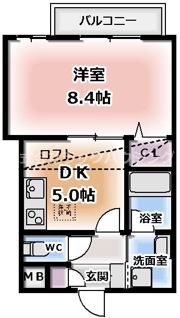 M’s FLATⅡの間取り画像