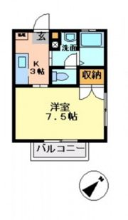 カーサ・ジラソーレの間取り画像