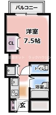 レアル守口の間取り画像