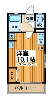 フラットJの間取り画像