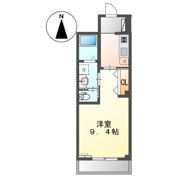 シルビア小田原の間取り画像