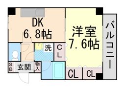 サイレンスⅠの間取り画像
