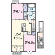 グレース ローズⅡの間取り画像