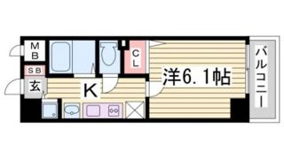 プレサンス神戸プレシャスの間取り画像