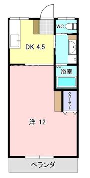 MS楠の間取り画像