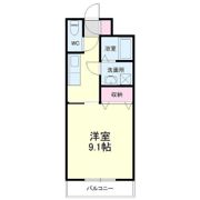 野中第6マンションの間取り画像