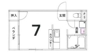 シャンドール大田の間取り画像