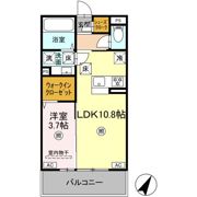 CREAS（クレアス）の間取り画像