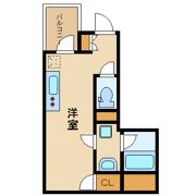 エスコートノヴェル白金高輪の間取り画像