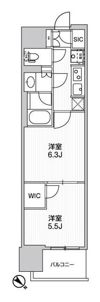 WORVE横浜伊勢佐木町の間取り画像