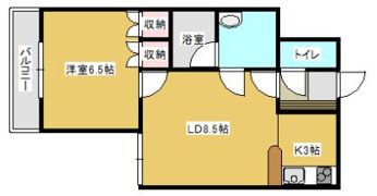 サンルート中島の間取り画像