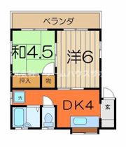 グリーンハイツ横須賀Bの間取り画像
