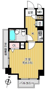 ライオンズプラザ白山の間取り画像