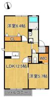 ヴェルドミールK B棟の間取り画像